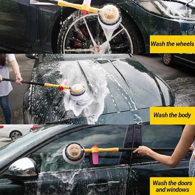Automatycznie obracająca się szczotka do mycia samochodu Lynx™